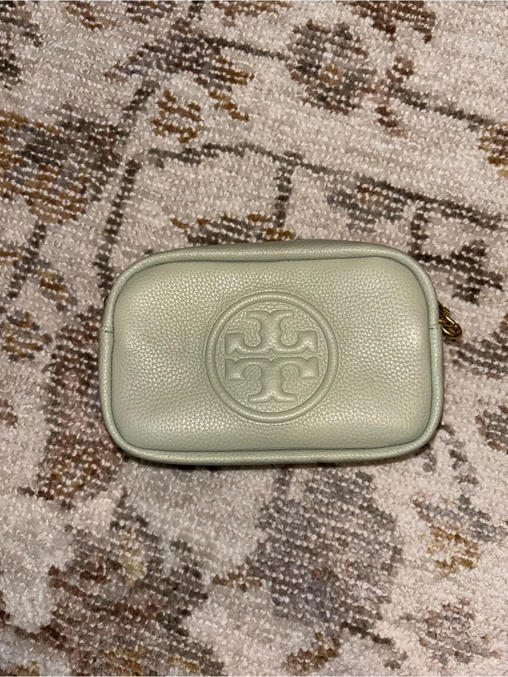 Tory Burch Perry Bombé Mini Crossbody Bag in Pine Frost